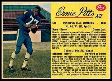 82 Ernie Pitts